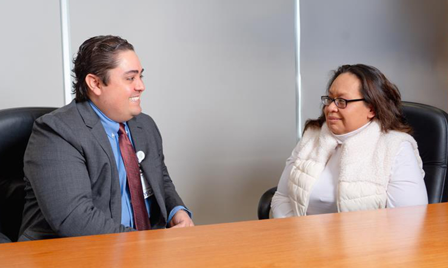 Dr. Ricardo Siller and Heart Patient Nelly Sanchez